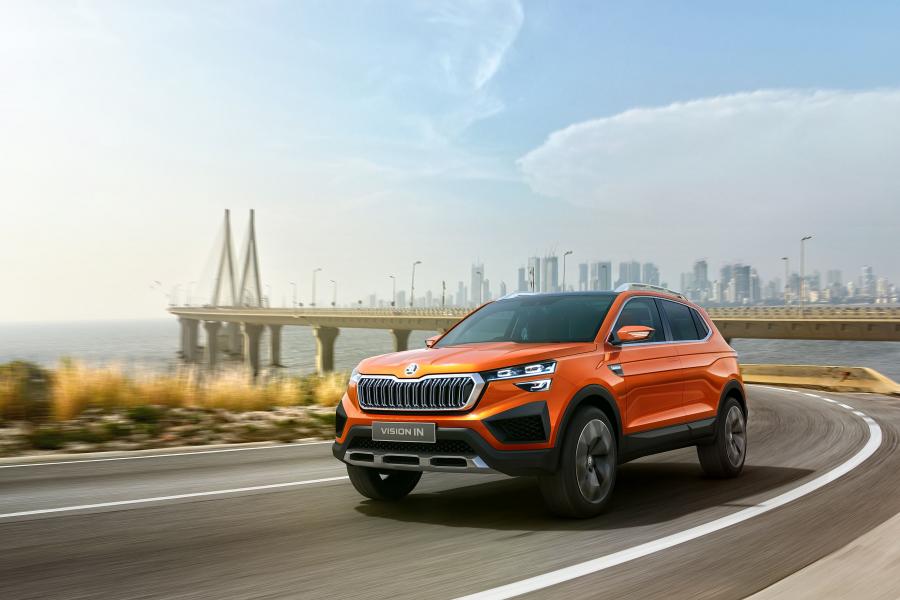  Skoda Vision IN 2020 года  (фото 7 из 20)